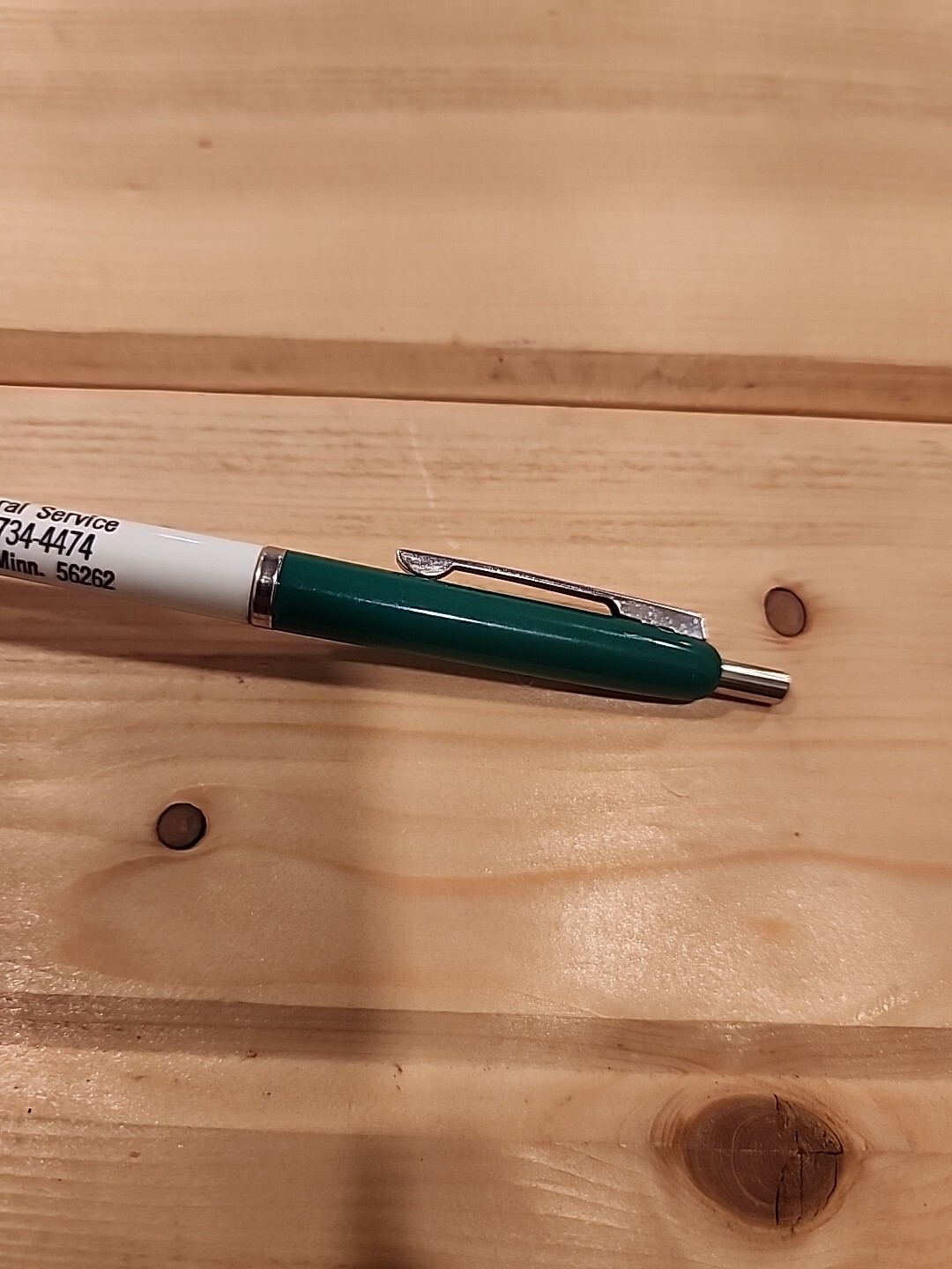 Vtg Strand Of Milan Inc. Pen Lumber Fertilizer Funeral Service Minnesota