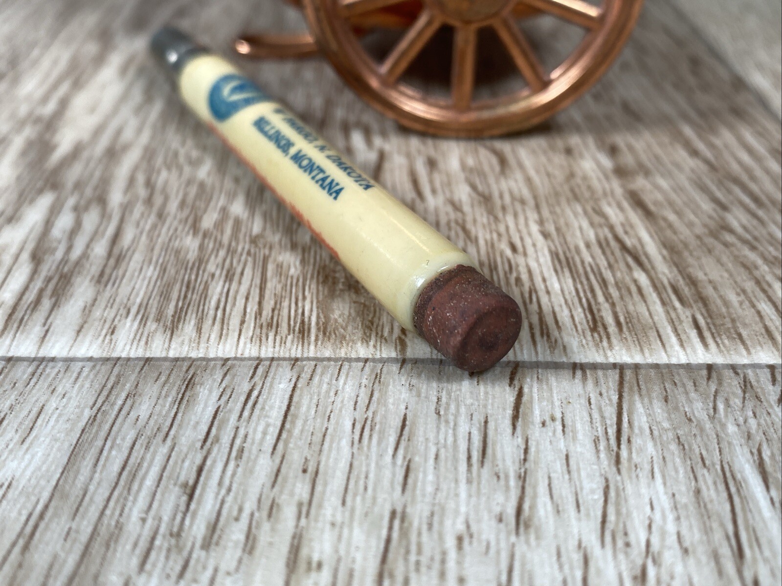 Vintage Live Stock Selling Bullet Pencil Central Co-Operative Association Fargo