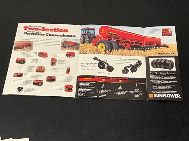 Sunflower Series 5000 Field Cultivator & 9000 Grain Drill Dealer&rsquo;s Brochure