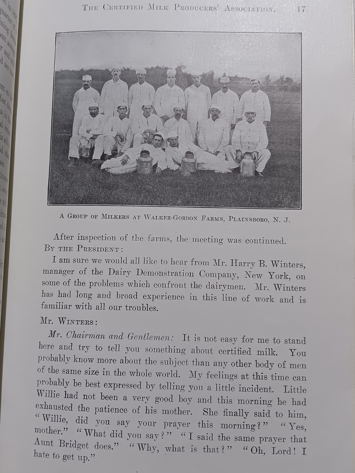 1910 Certified Milk Producers Association Convention Proceedings Book Dairy