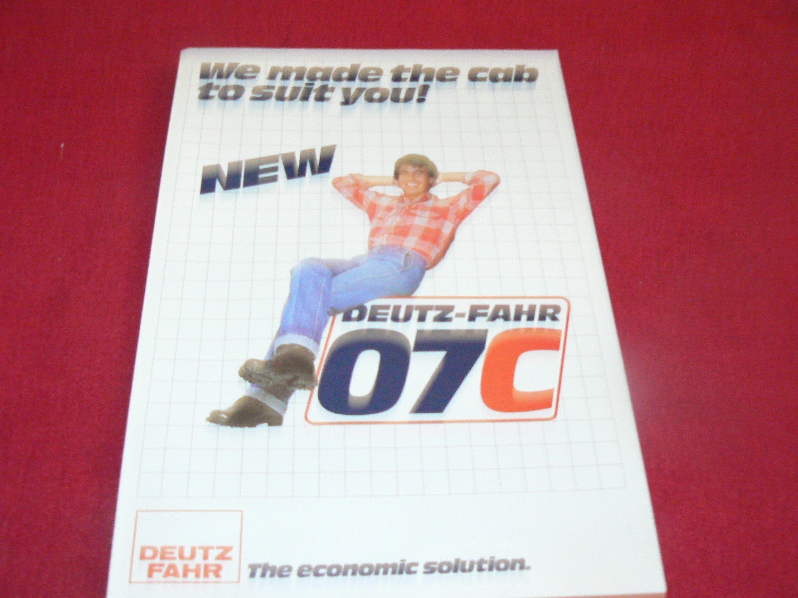 Deutz Fahr 07C Cab Tractor Dealer&rsquo;s Brochure