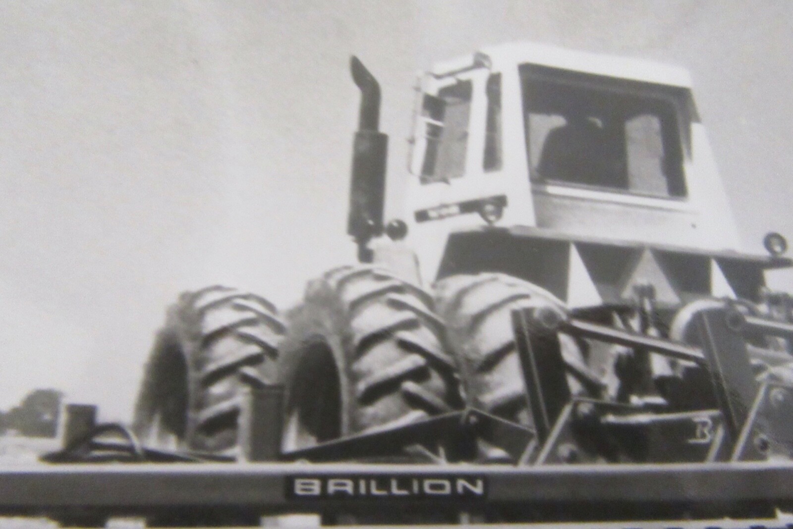 Vintage Brillion 30&prime; Pulvi- Mulcher 8&Prime; x 10&Prime; Black & White Photo (Original)