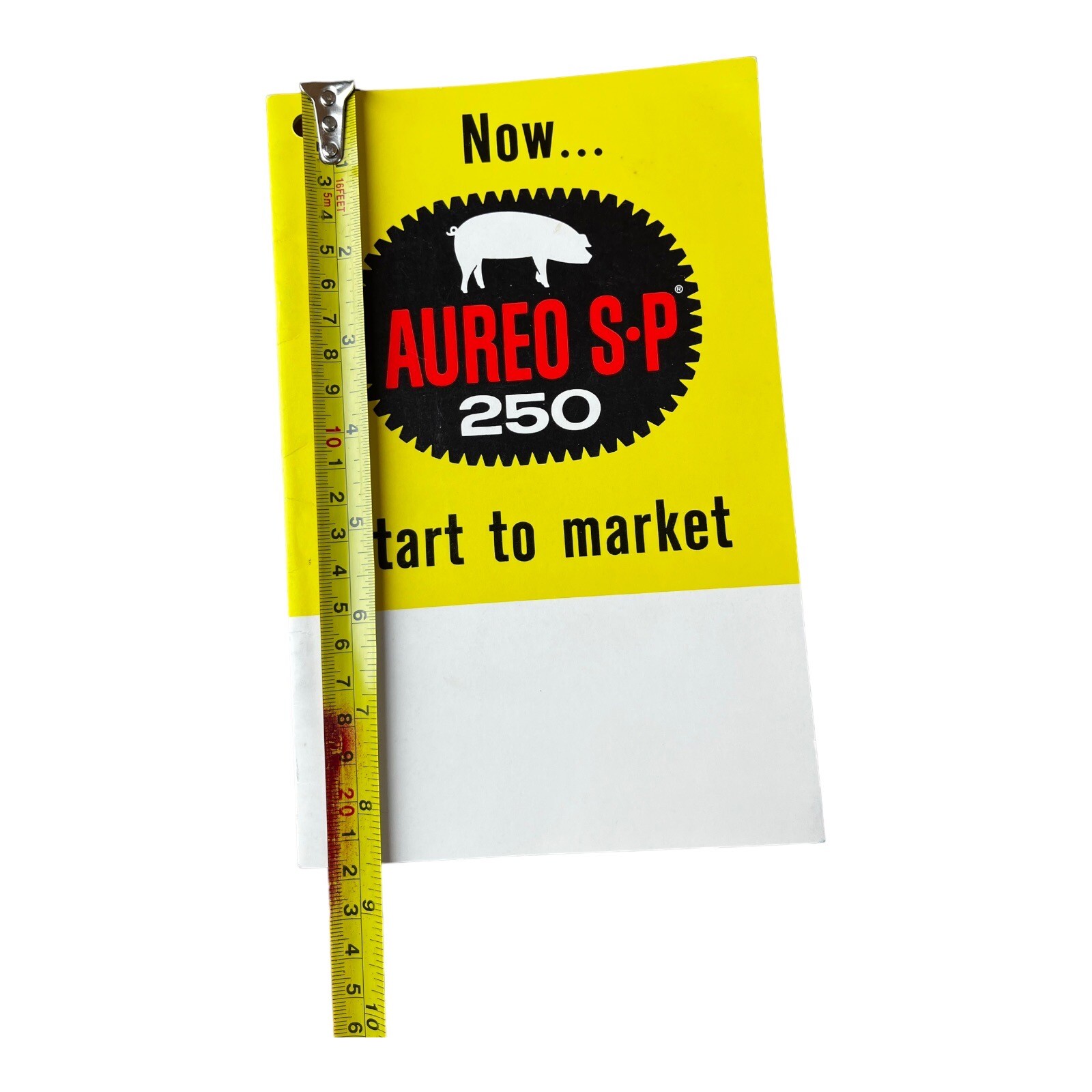 Vintage Aureo SP 250 Feed Pork Profit 16 Page Brochure Print Advert