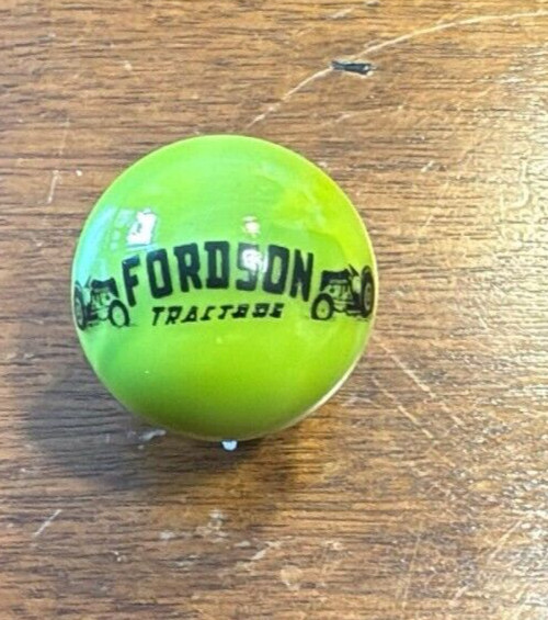 Fordson Tractors/Tractor Glass marble 1&Prime; size (shooter size)