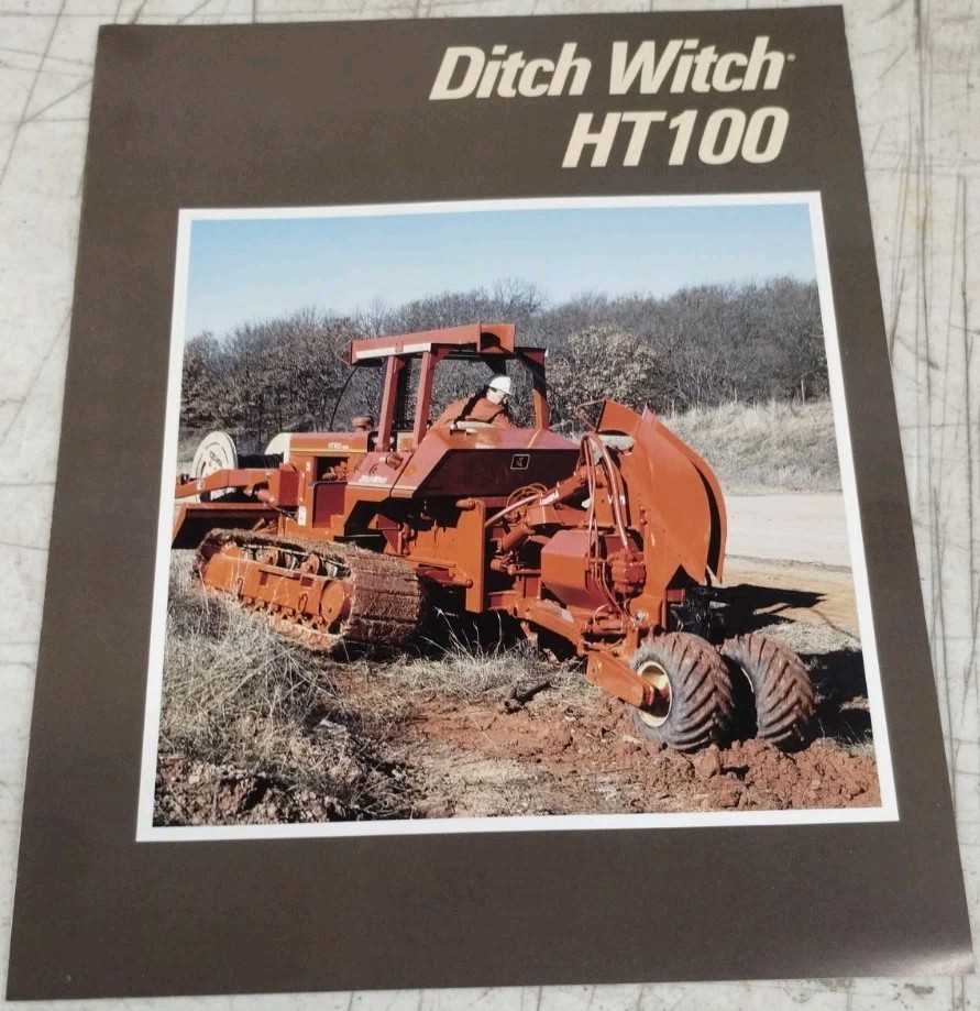 Ditch Witch HT100 Information And Sales Brochure