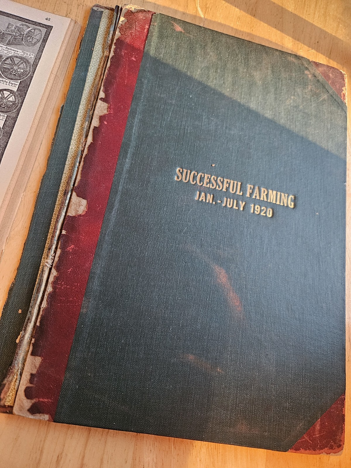 Vintage 1914 Successful FARMING Magazine 12 Months Bound DES MOINES IOWA