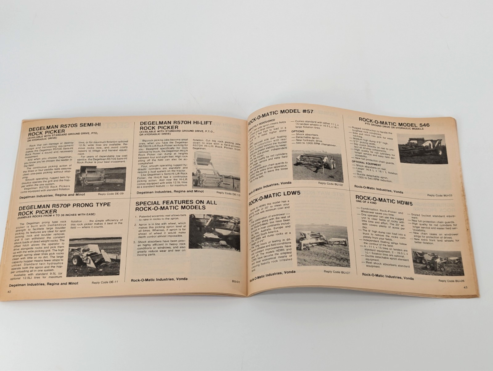 Saskatchewan Implement Buyer&rsquo;s Guide 1982 Industry and Commerce Catalog