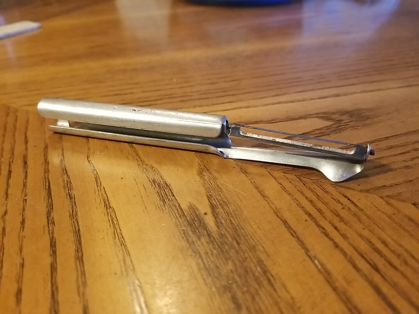 VINTAGE POTATO PEELER BOTTLE OPENER ADVERTISING WESTERN WISCONSIN DAIRIES