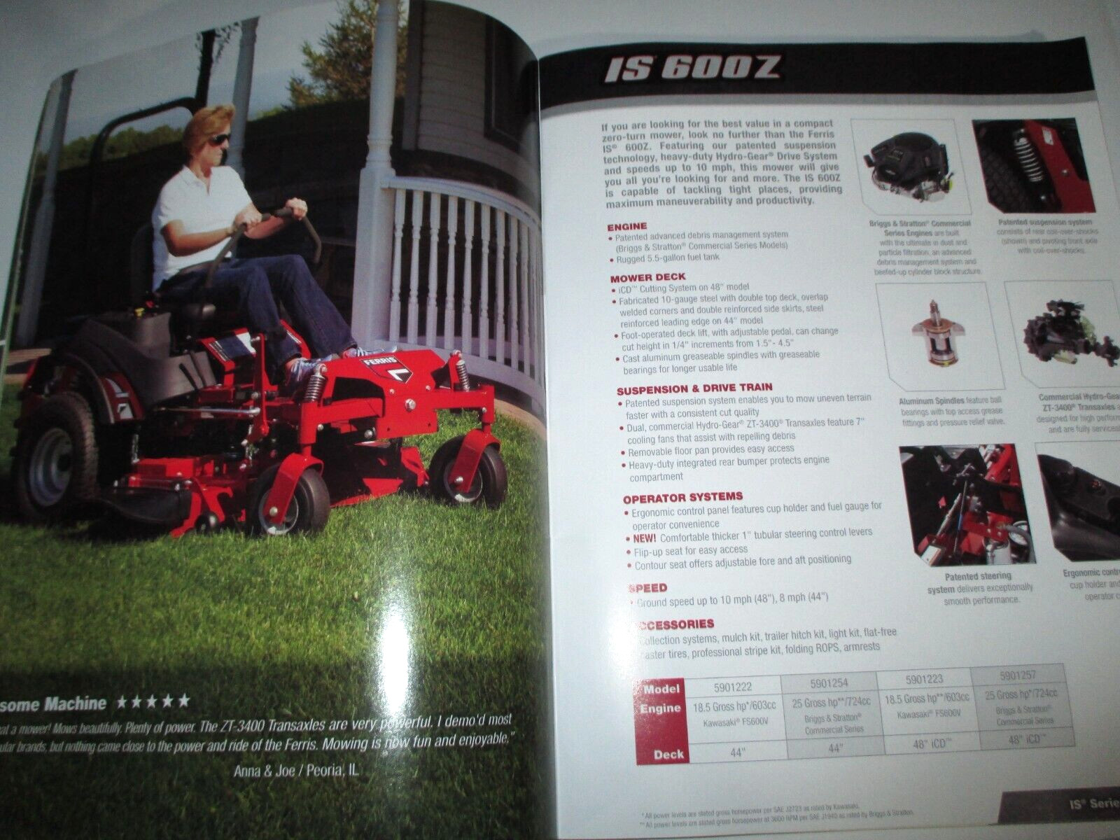 *Ferris 2017 Commercial Mowers & Zero Turns Sales Catalog Manual Brochure