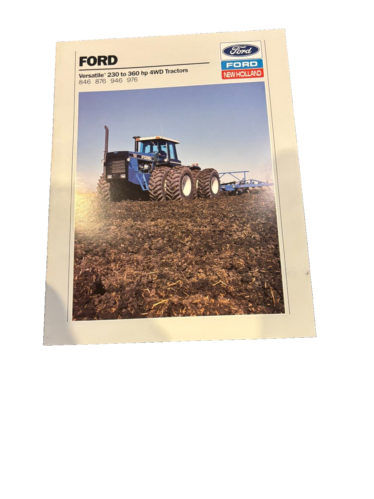 Ford 846 876 946 976 Tractor Brochure FCCA24