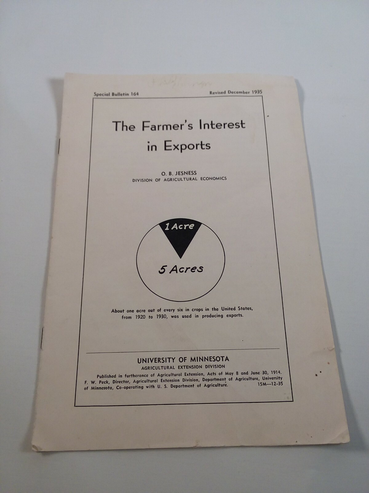 Lot Of Farm Bulletins From the 30s minerals seed directory interest in exports