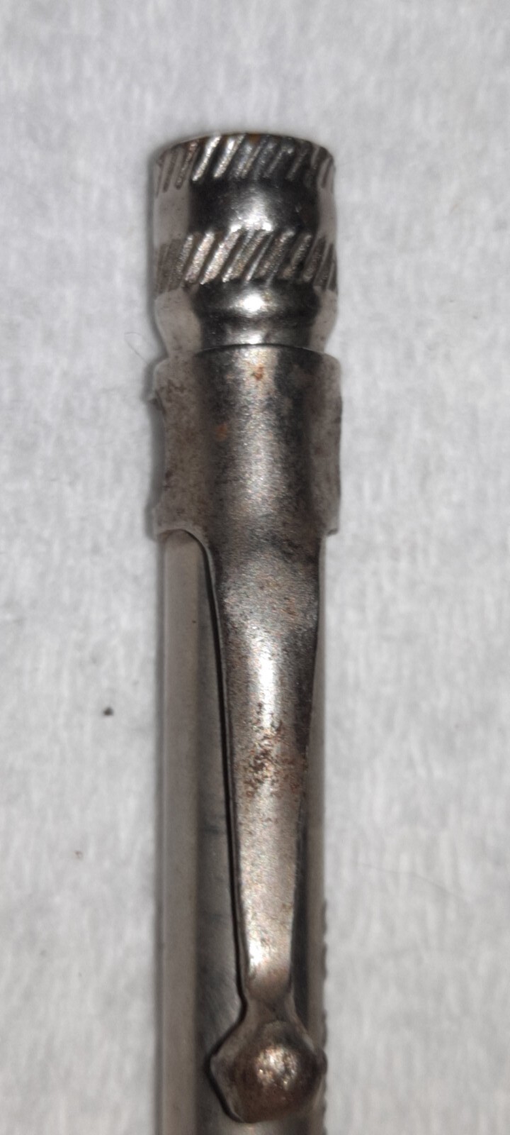 « National Live Stock Commission Co »Chromed Metal LEAD HOLDER Working Mech Pencil