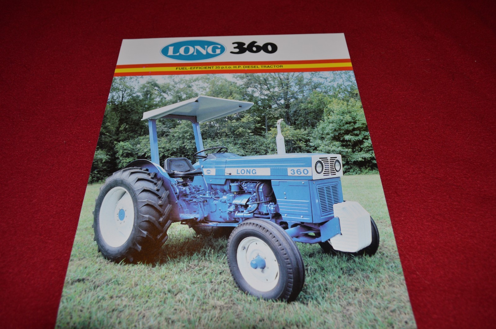 Long 360 Diesel Tractor Dealers Brochure 2166 4-81 LCOH