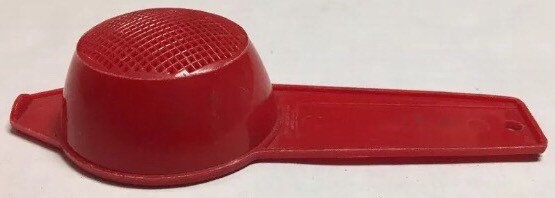 Vtg Peavey Elevators Mini Hand Strainer Agriculture Farming Advertising Promo