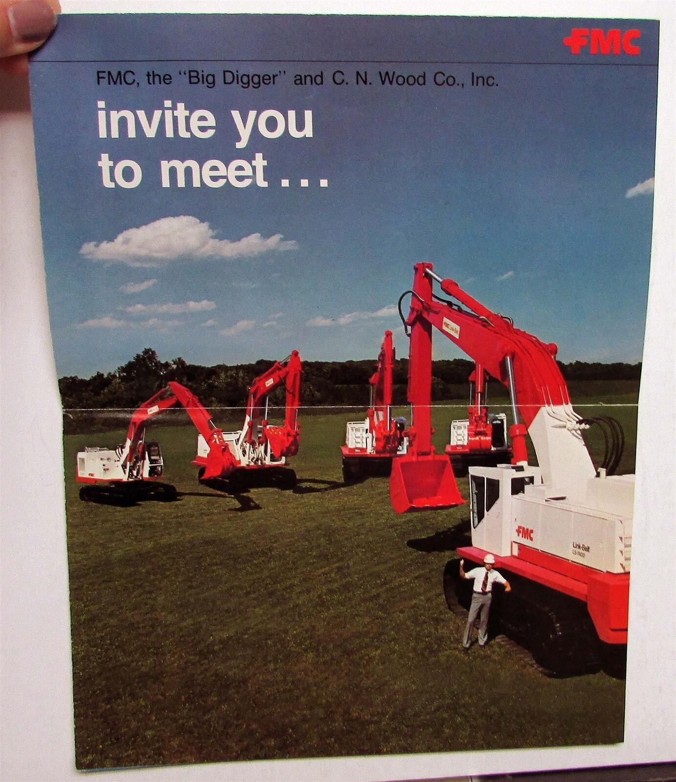1970s Link Belt Speeder Crawler Excavator Specifications Construction Brochures