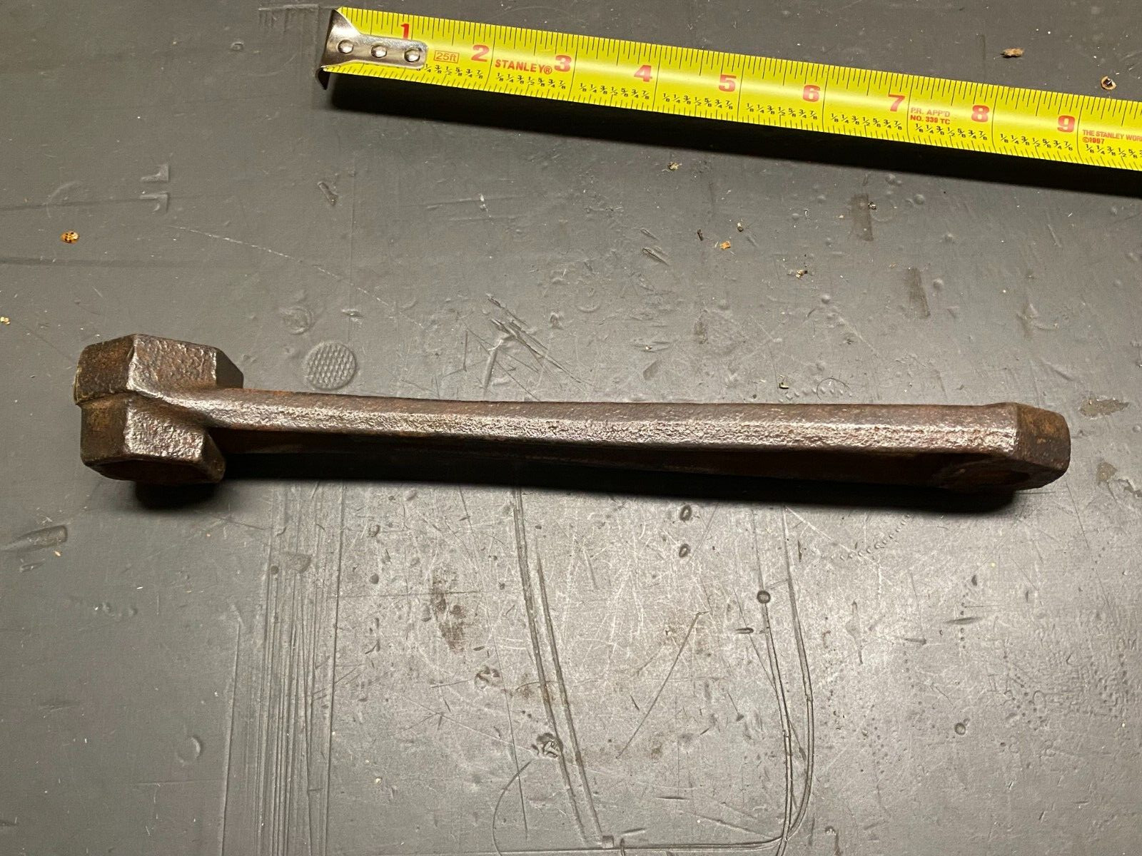 TWIN CITY TANK & SILO Vintage Wrench FARM Industrial Bung Wrench MINNEAPOLIS MN