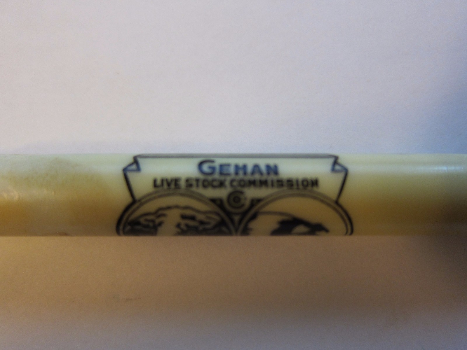 Vintage Gehan Livestock Commission Bullet Pencil Sioux City Iowa More Listed