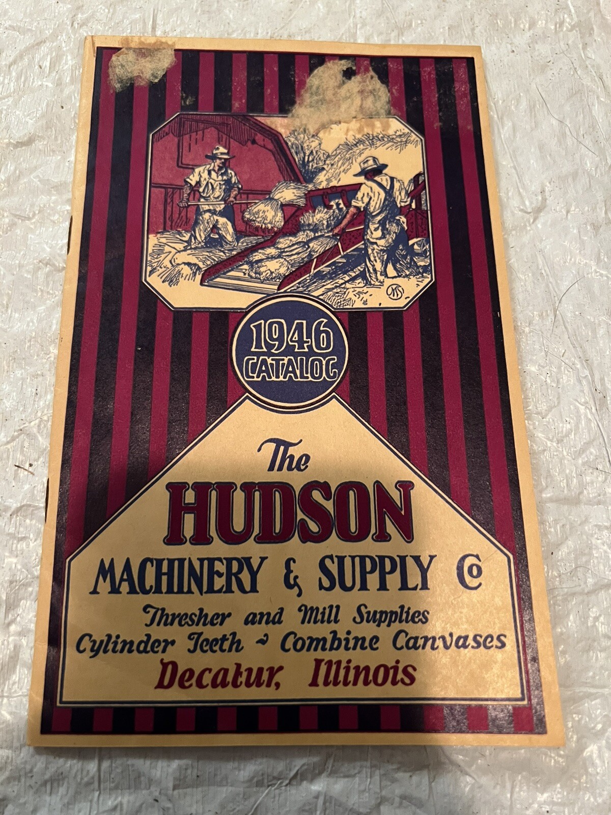 vintage original print the hudson machinery and supply co catalog 1946