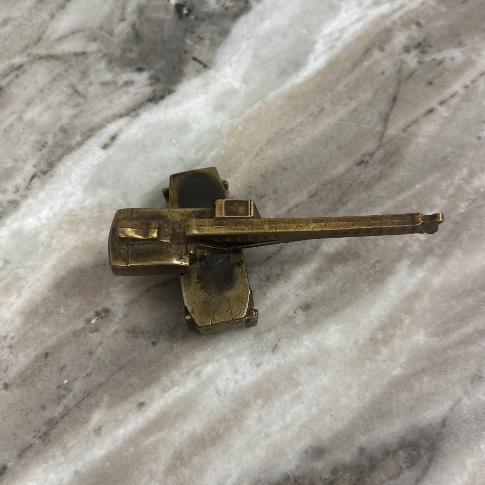 FMC Link Belt Cranes & Excavators Desk Decor Die cast Brass