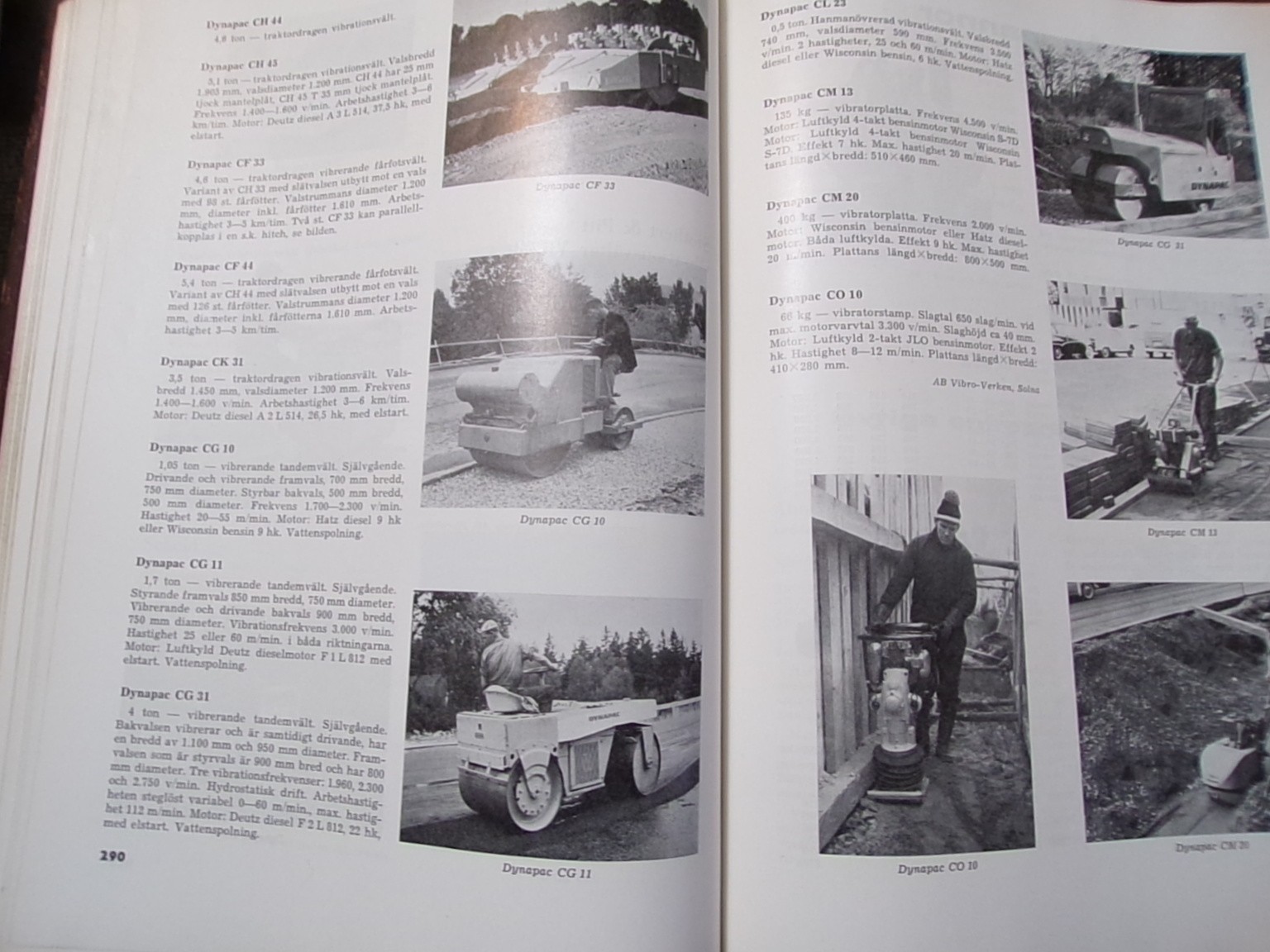 Contracted Machines Catalog, 1966, from Stockholm Sweden, in Swedish