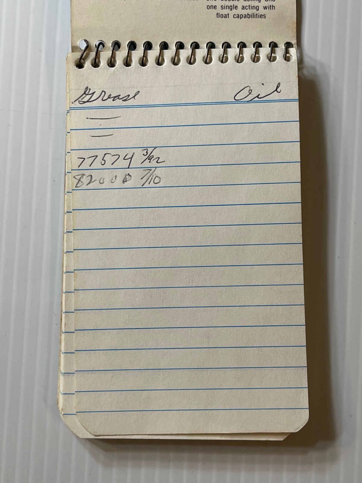 Vintage 1980s – New Idea 5209 Disc Mower Conditioner (Advertising Notebook)