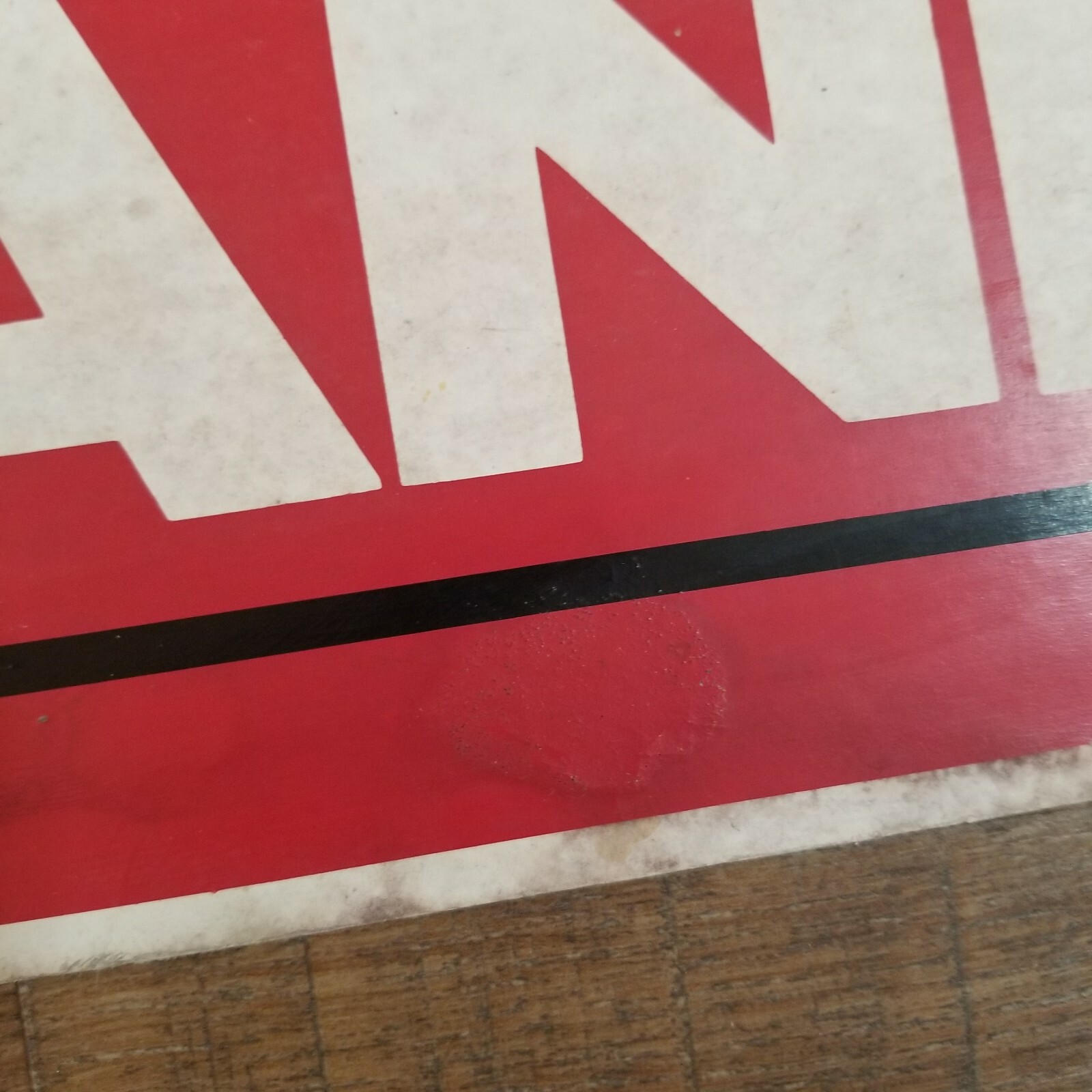 Vintage Cardboard Sign HIGHLANDER Tractor & Implement Replacement Parts 36 x 10&Prime;