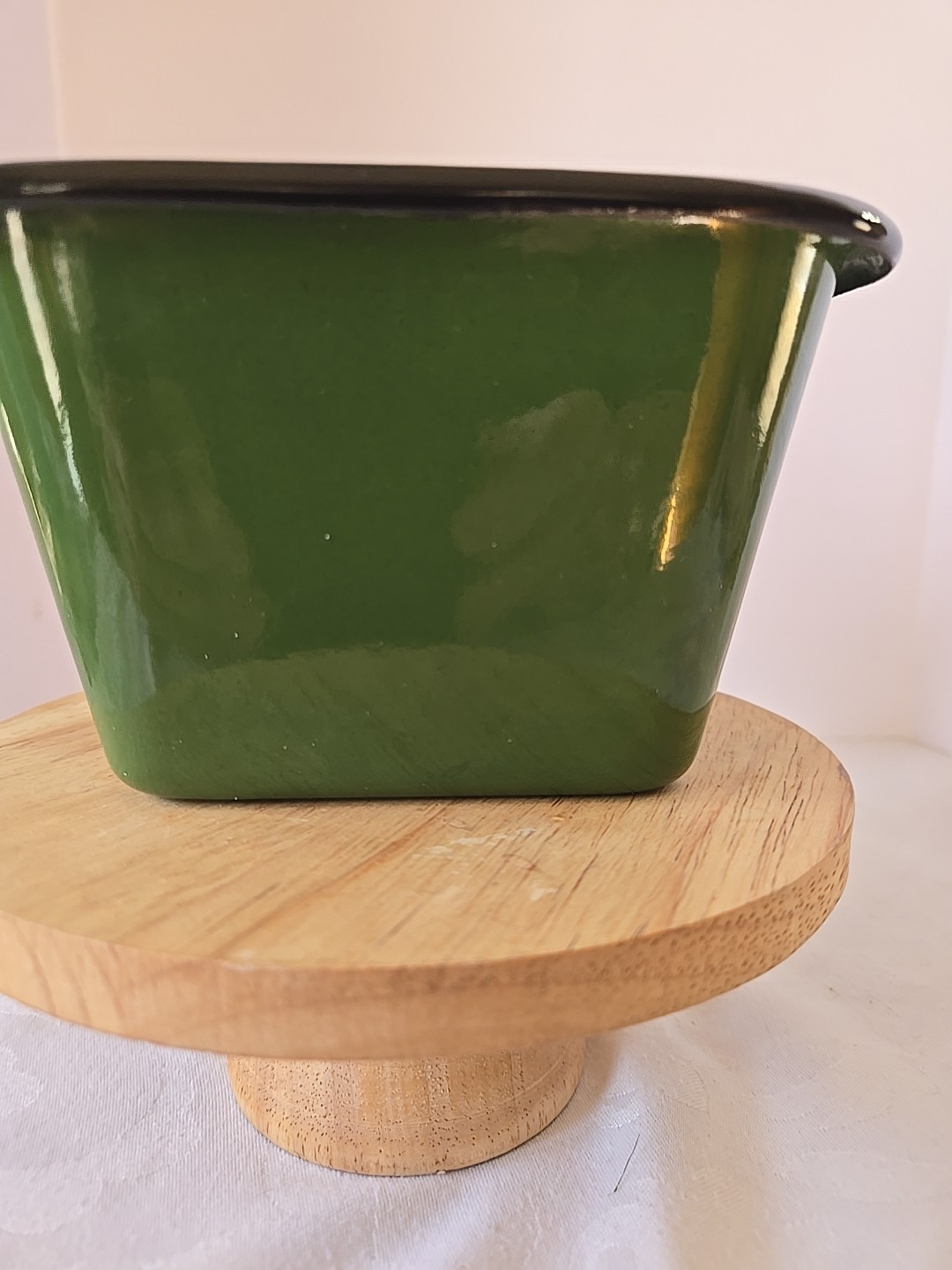 Certified Quality Producer of Sunshine Milk Green Enamel Metal Container Cow