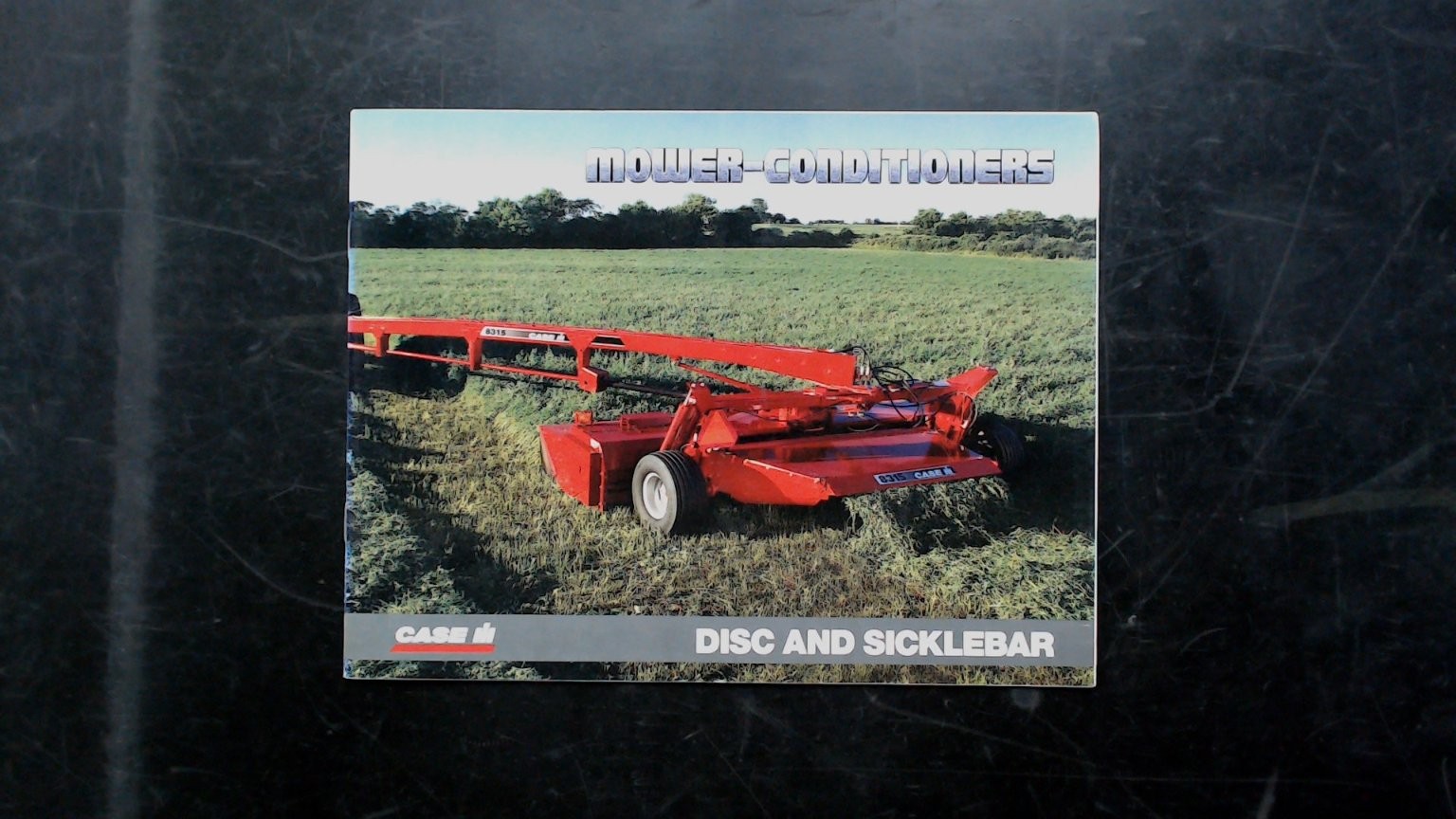 Case IH Mower-Conditioners Brochure Disc and Sicklebar 1985 Agriculture
