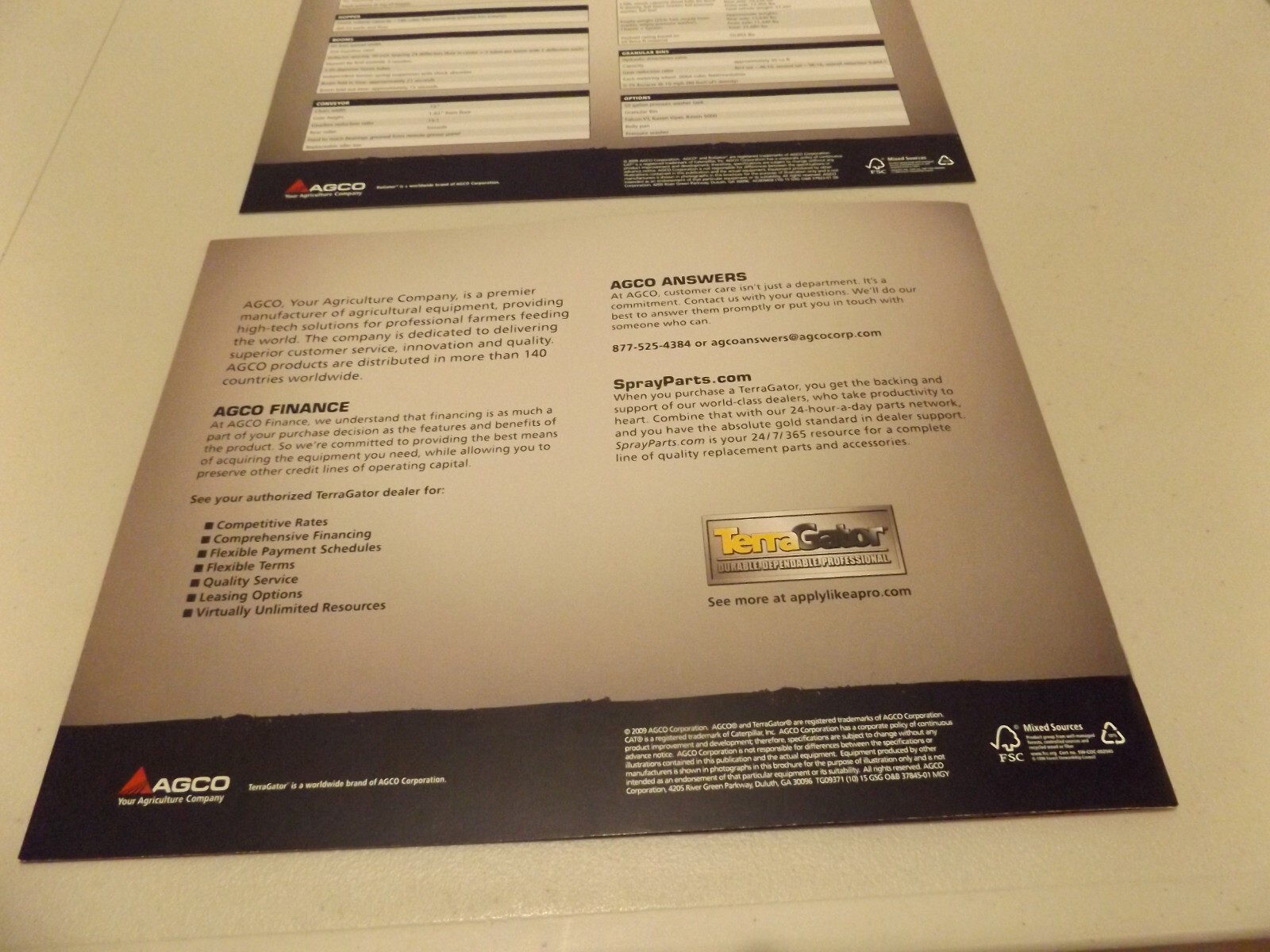 2-pc. TERGATOR MODELS 6203, 8203, 9203, 8204, TG09371 2010, AC009456 2010