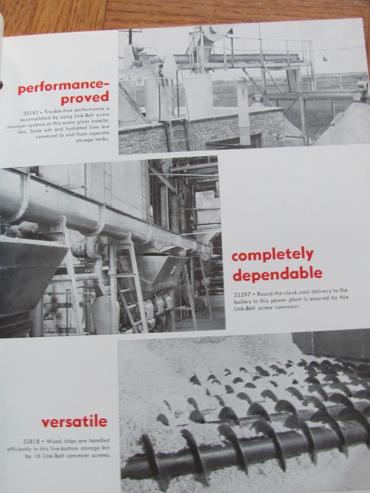 1969 CATALOG LINK BELT SCREW CONVEYORS AND FEEDERS DEALER DECATUR IL