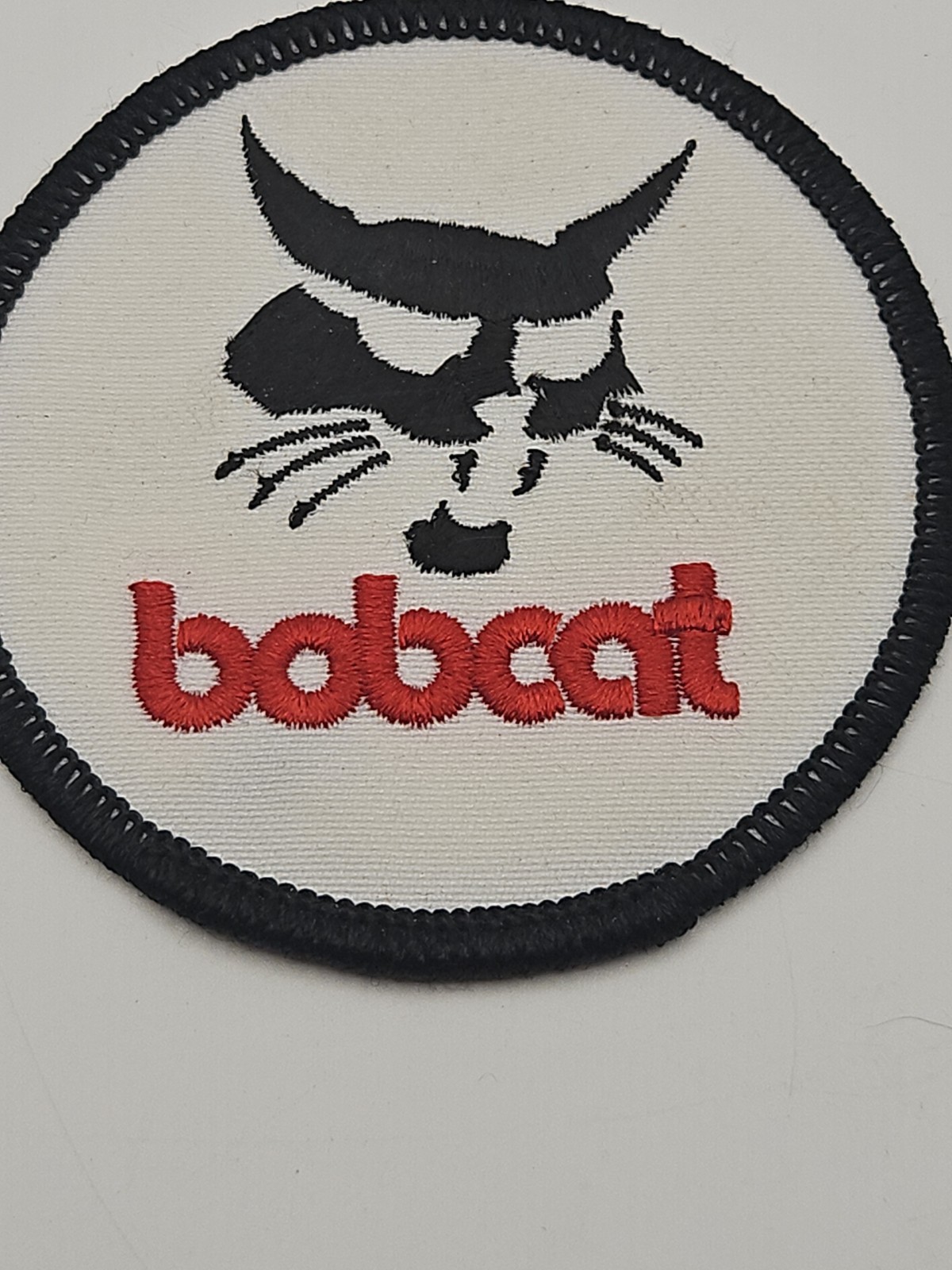 Vintage Bobcat Skid Steer Brand Patch