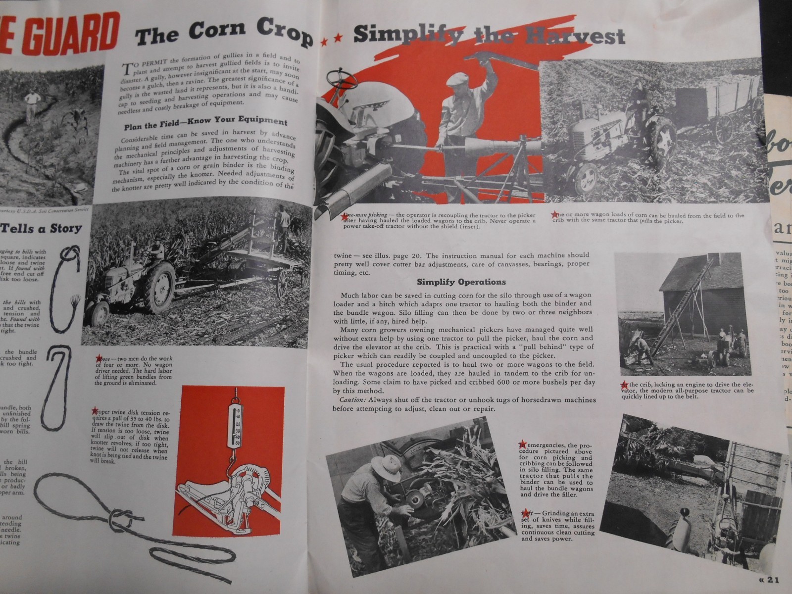 VINTAGE LOT J.I. CASE CO. BOOKLETS, PAMPHLETS, FARMING, PLOWS, TRACTORS, ENGINES
