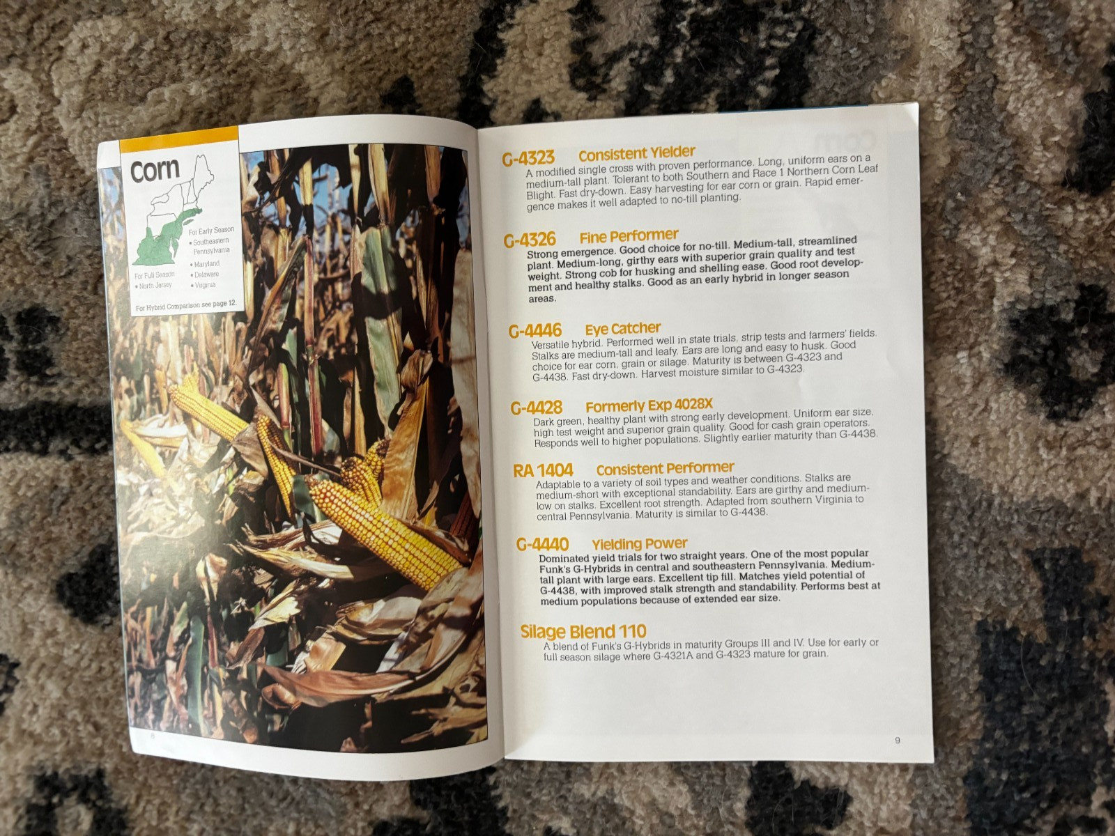 Hoffman Dekalb Seed Book For 1987 Brochure DCPA26