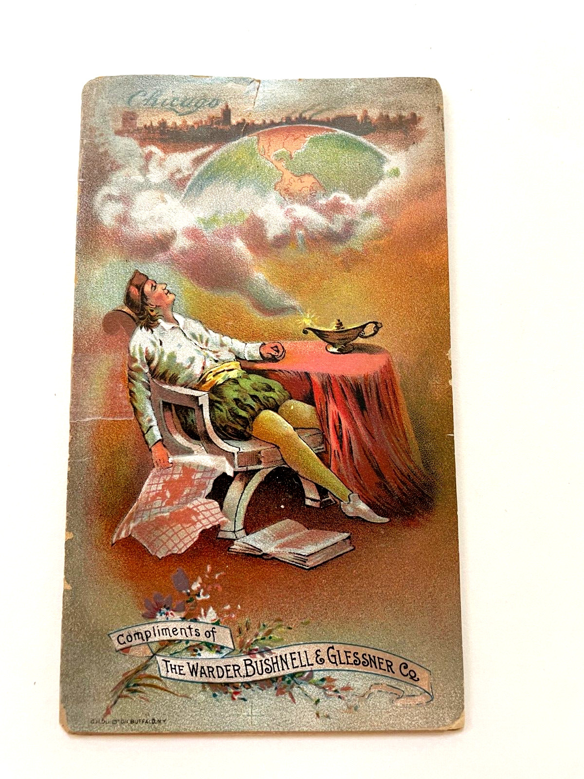 Fantastic Victorian Trade Brochure & Map « The Warder Bushnell & Glessner Co » *