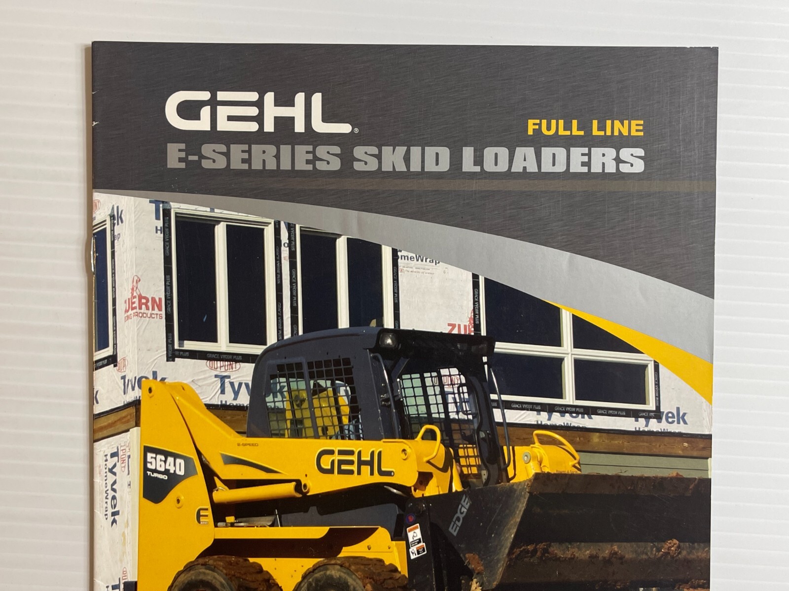 GEHL – E-Series Skid Loaders Full Line Sales Brochure (Original Brochure) *2009*