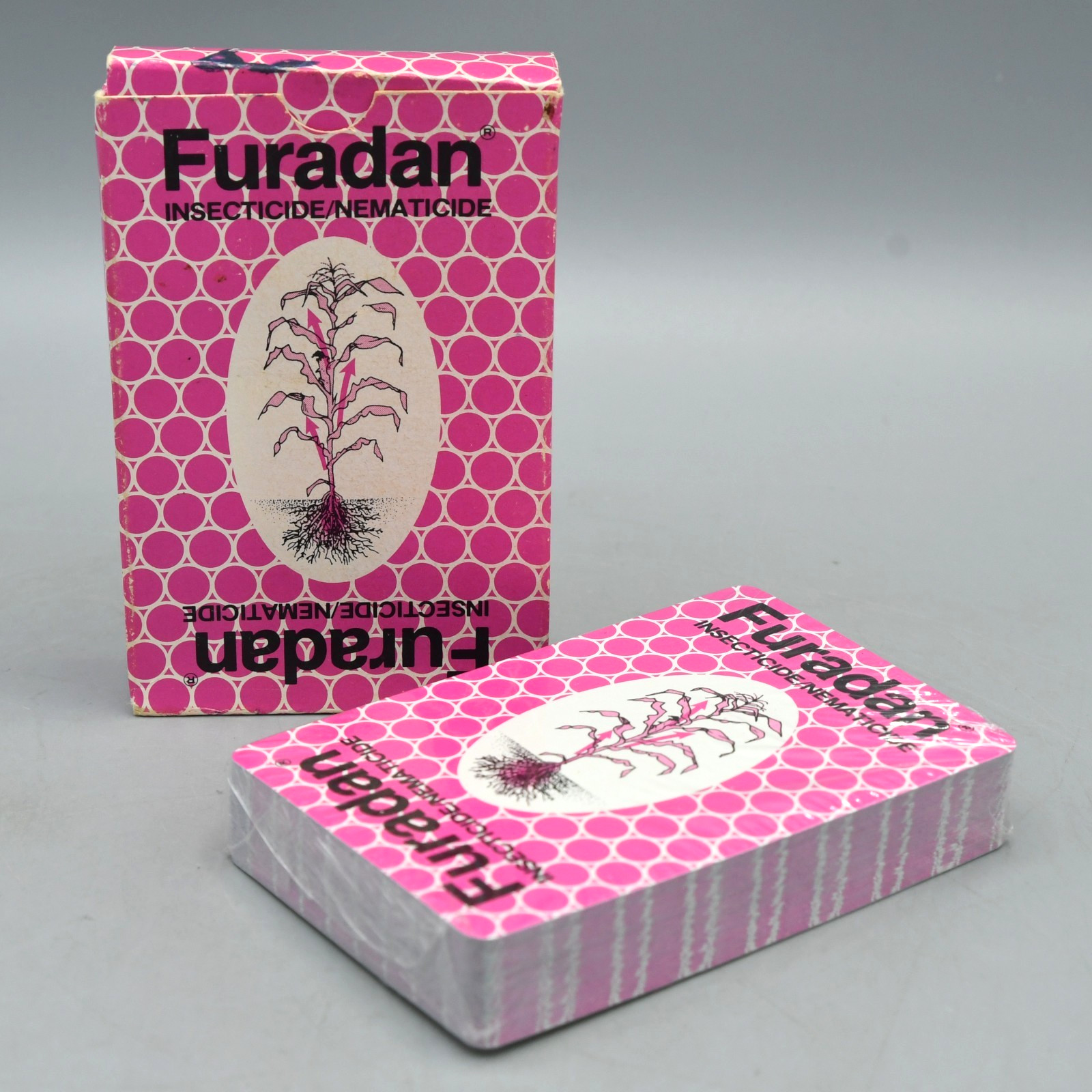 Furadan Insecticide Playing Cards 1970s FMC Chemicals Agriculture SEALED DECK