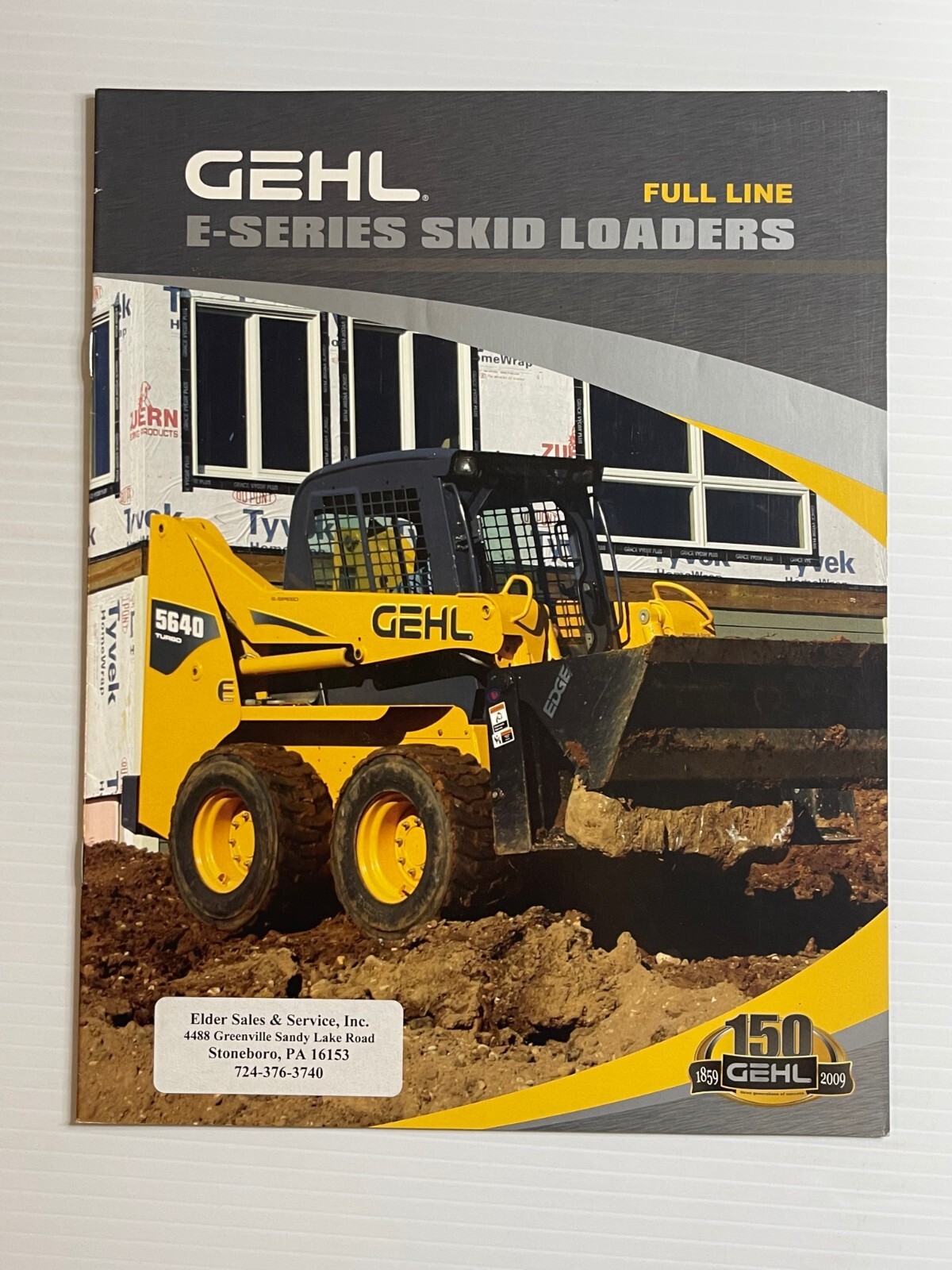 GEHL – E-Series Skid Loaders Full Line Sales Brochure (Original Brochure) *2009*