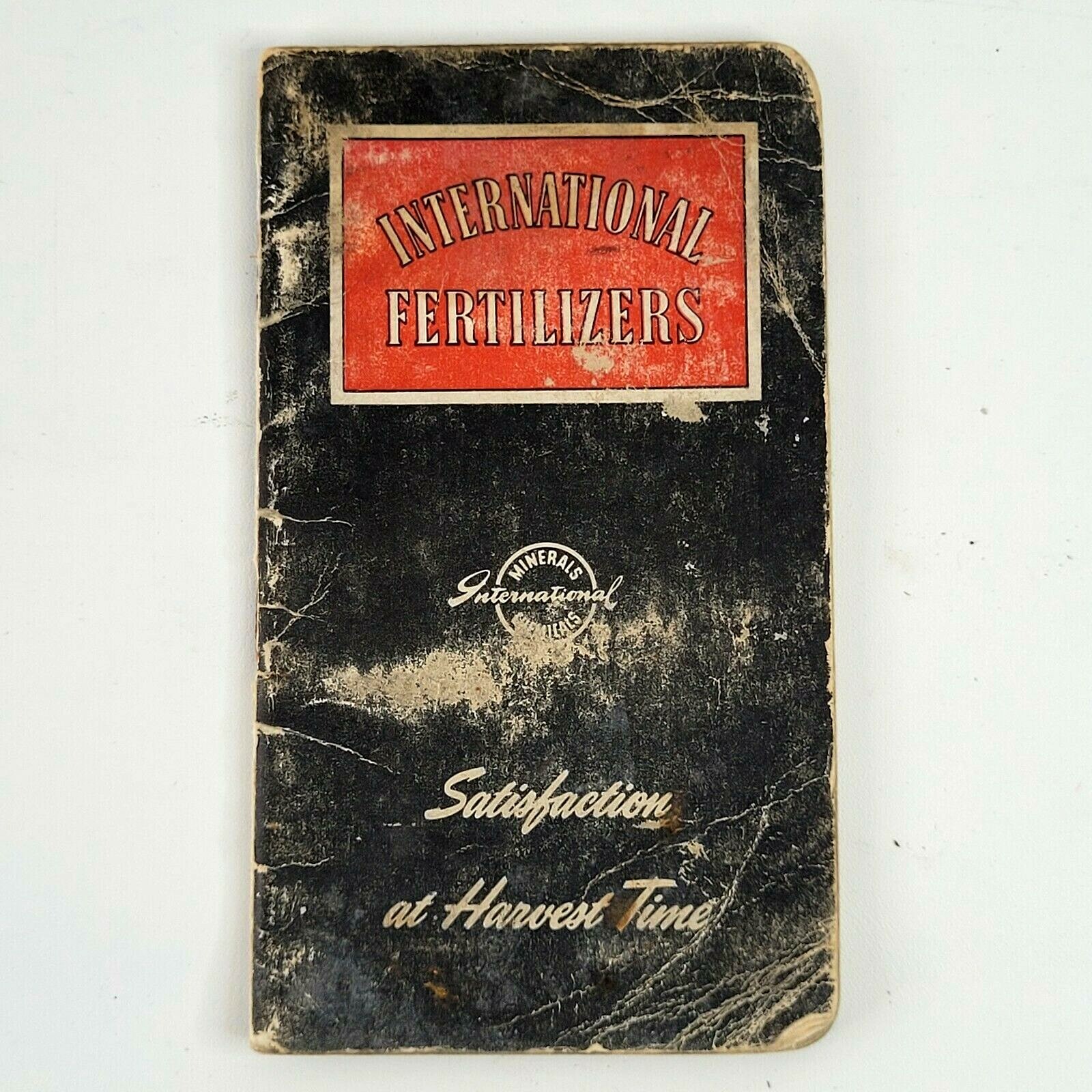 1956 International Fertilizers Pocket Calendar & Notepad Chicago Mason City Iowa