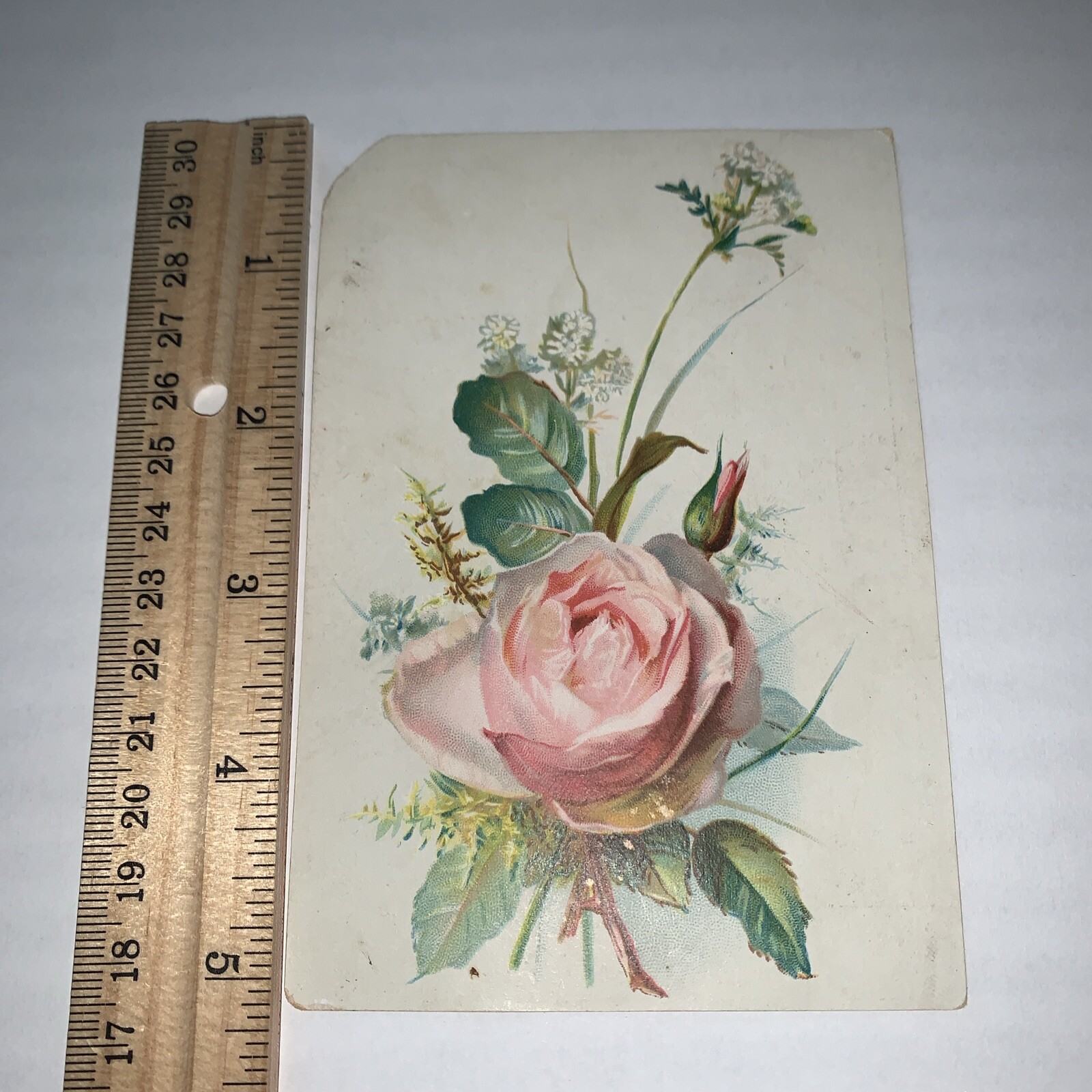 Vintage Advertising Card Bucher & Gibbs Plow Farming Equipment