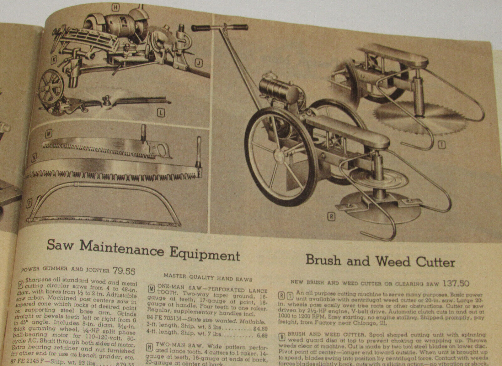 VTG 1953 MONTGOMERY WARD FARM CATALOG! HORSE DRAWN EQ/TOOLS/BEE KEEPING/CHICKENS