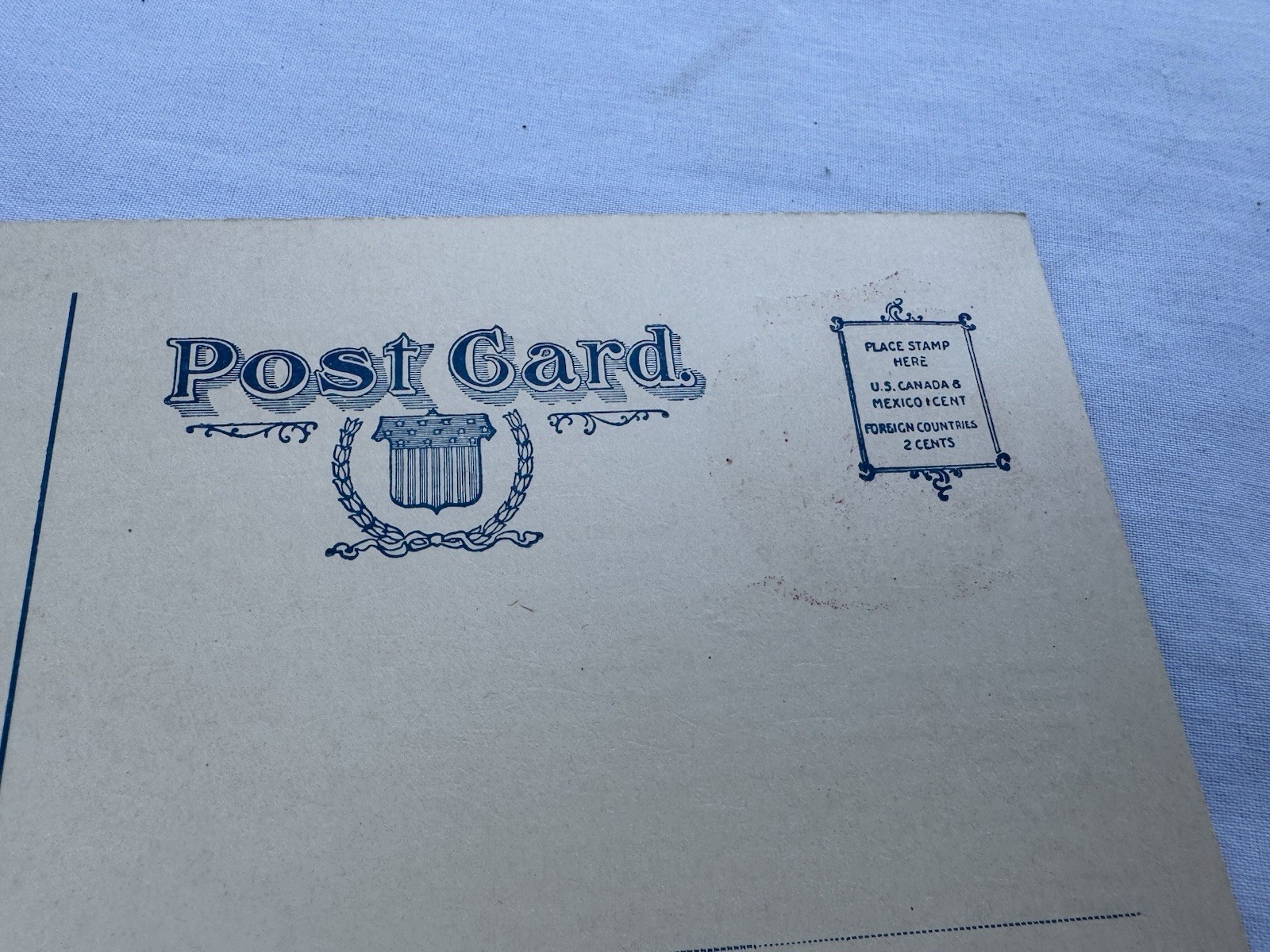 Vintage 1940&rsquo;s Sales Mailer Postcard J H Teat&rsquo;s Sons Williamson NY Peach Apple