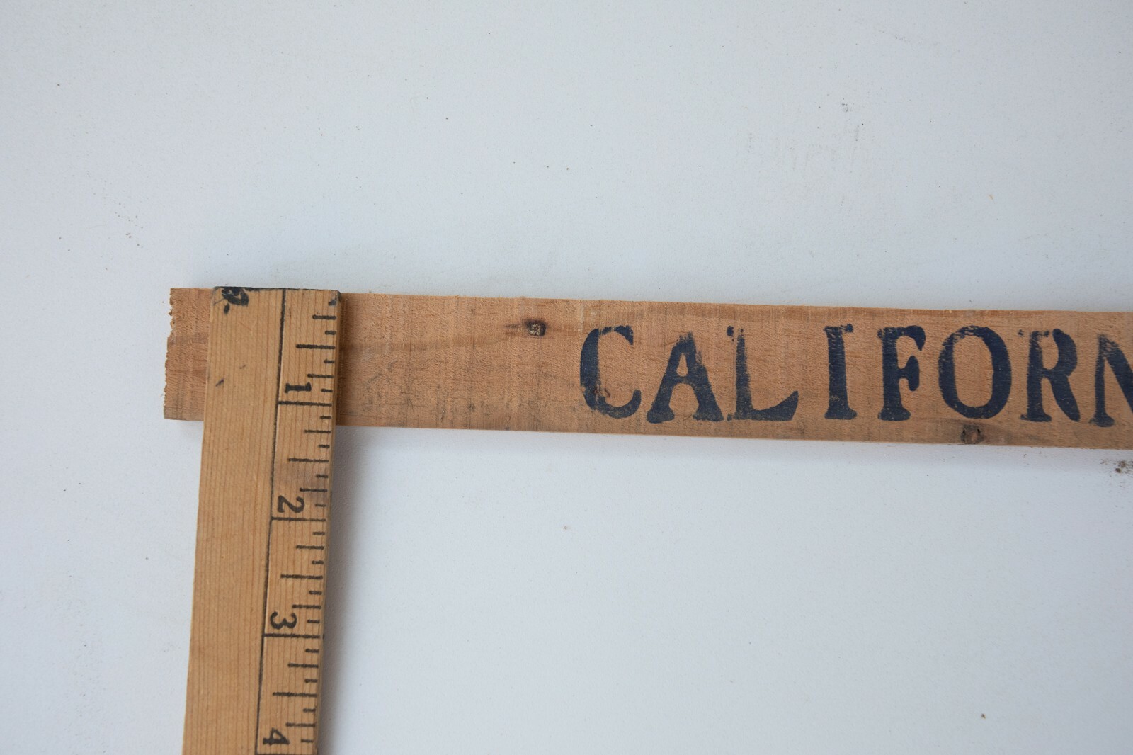 California Figs Wooden Slats (C1L) Fruit Boxes 17.5&Prime; Lot of 4 Advertising
