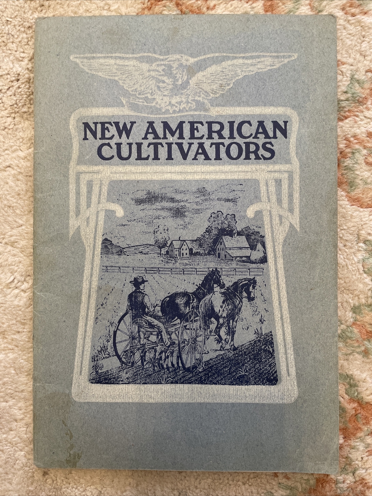 Vintage New American Cultivators Sales Brochure Catalog 1907 American Harrow Co.