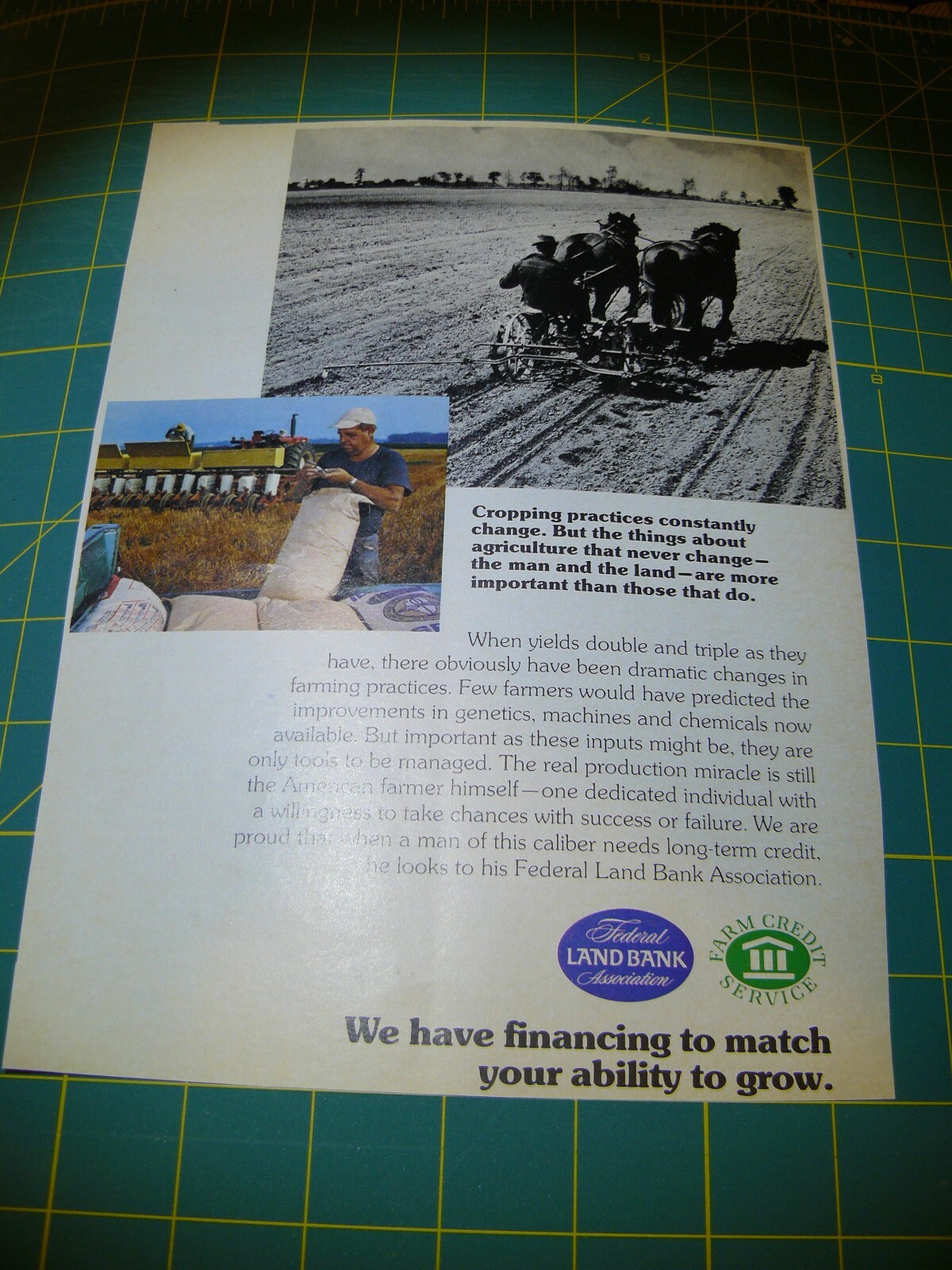 PROGRESSIVE FARMER -AD- JULY 1976 – FEDERAL LAND BANK ASSOCIATION
