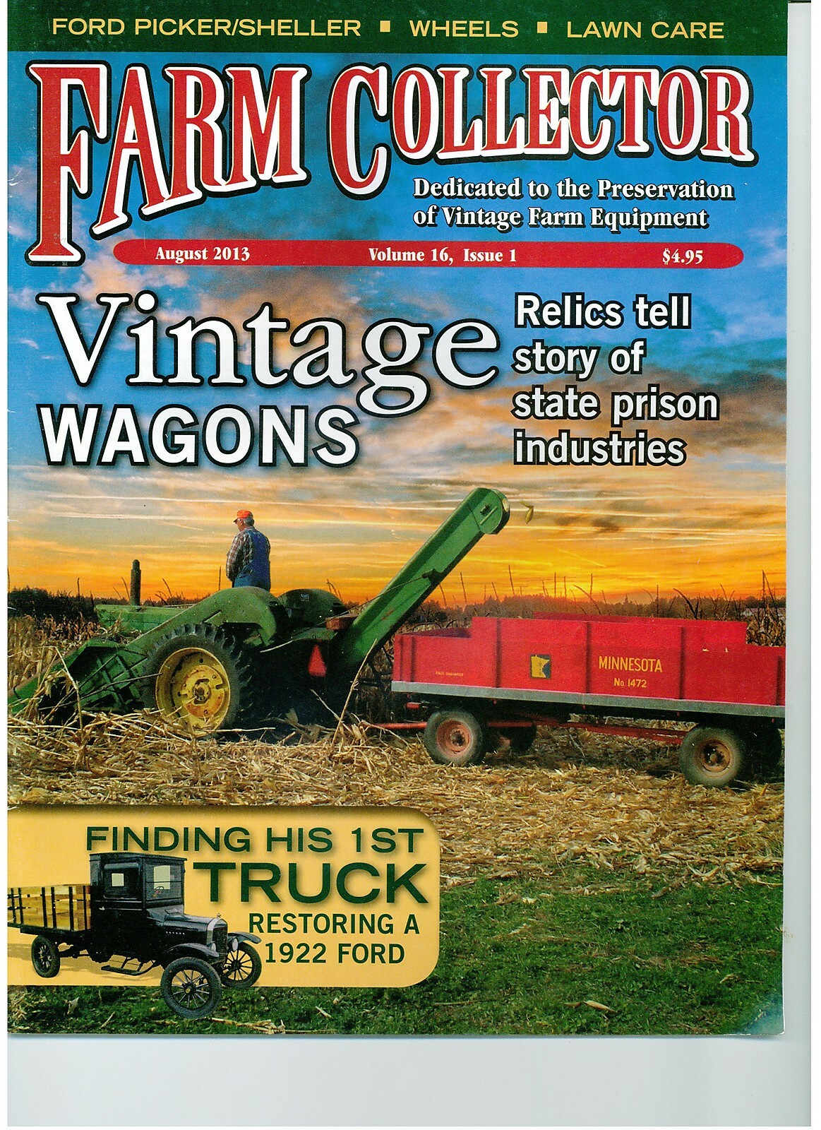 Binder Twine, Vintage Farm Wagons from MN State Prison, 20th Century Mowers Reel