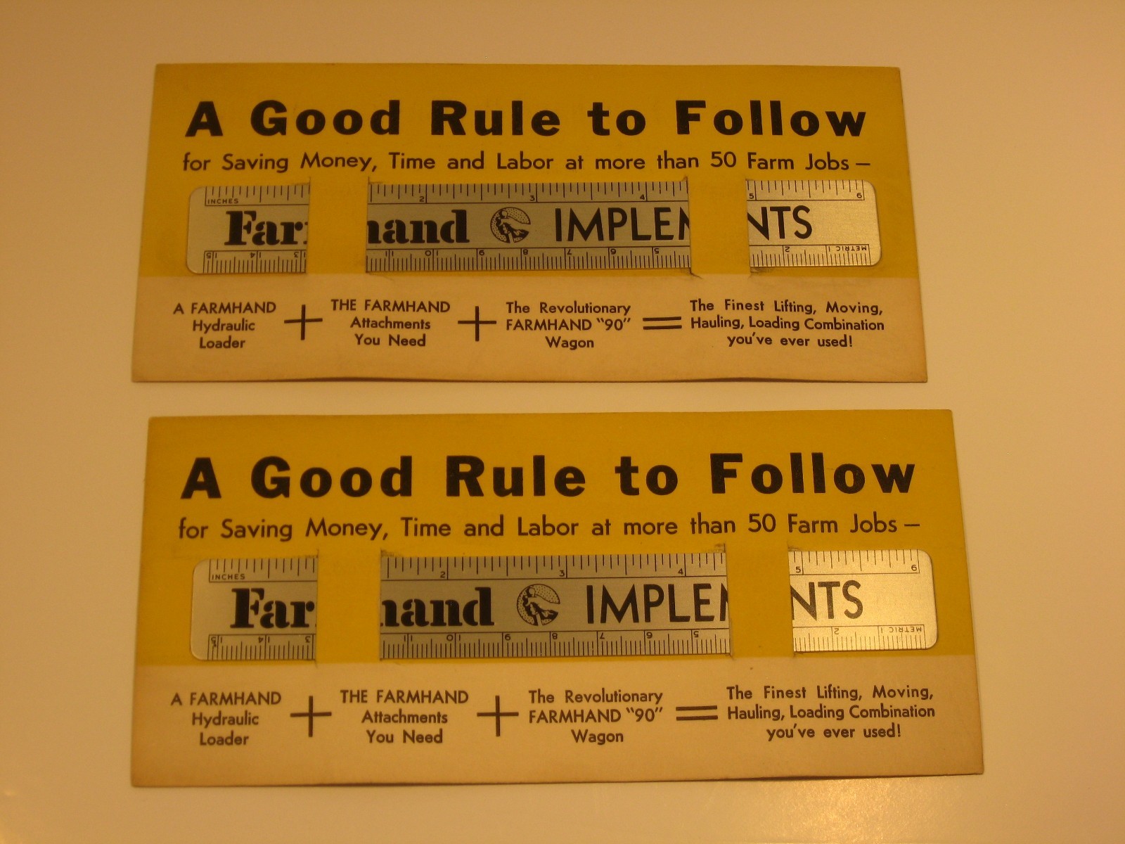 Farmhand Implements Ruler 1949 Paradise Valley Alberta