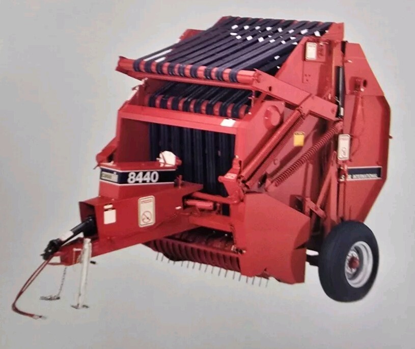1990s 8440 Round Baler Dealer Spec Sheet Case IH International Harvester