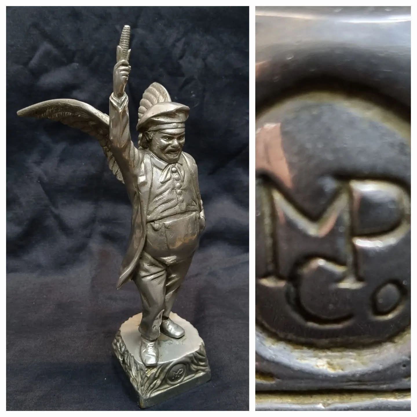 The Flying Dutchman MOP Moline Plow Company RAREST MASCOT MUSEUM PIECE
