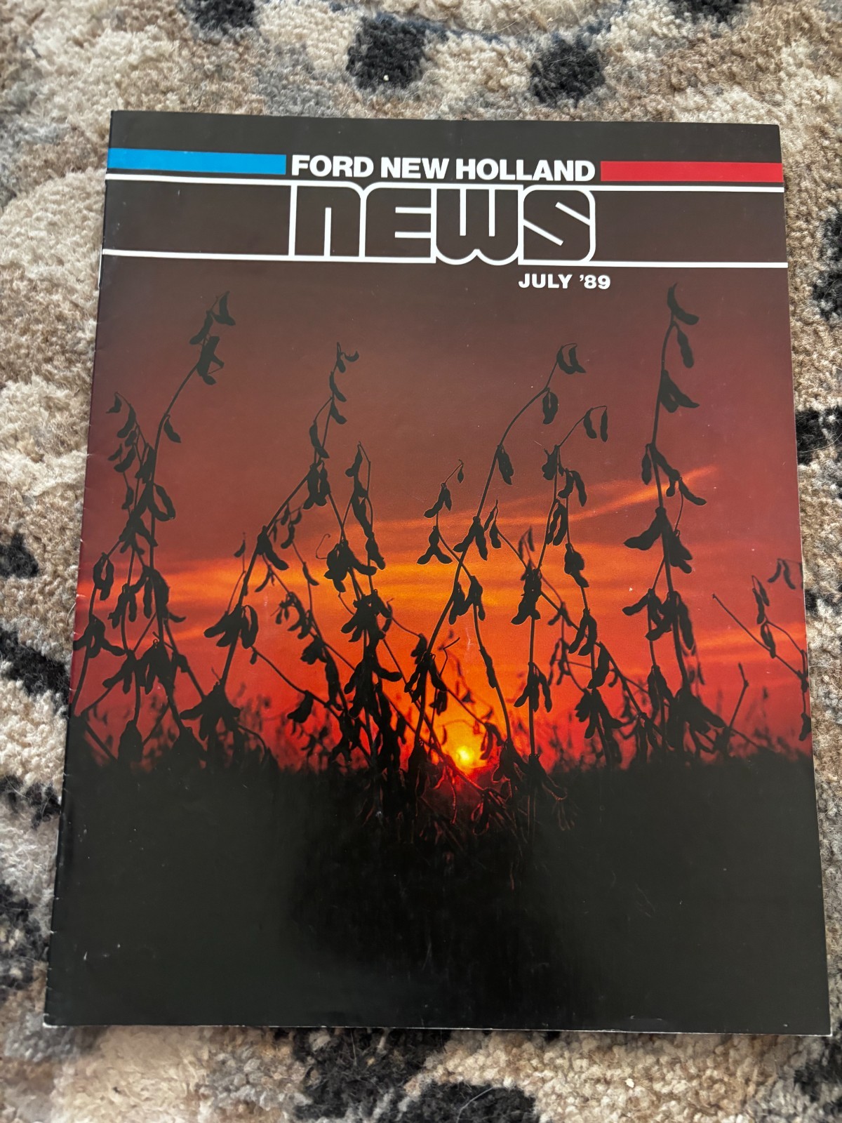 Ford New Holland News July 1989 Brochure DCPA26