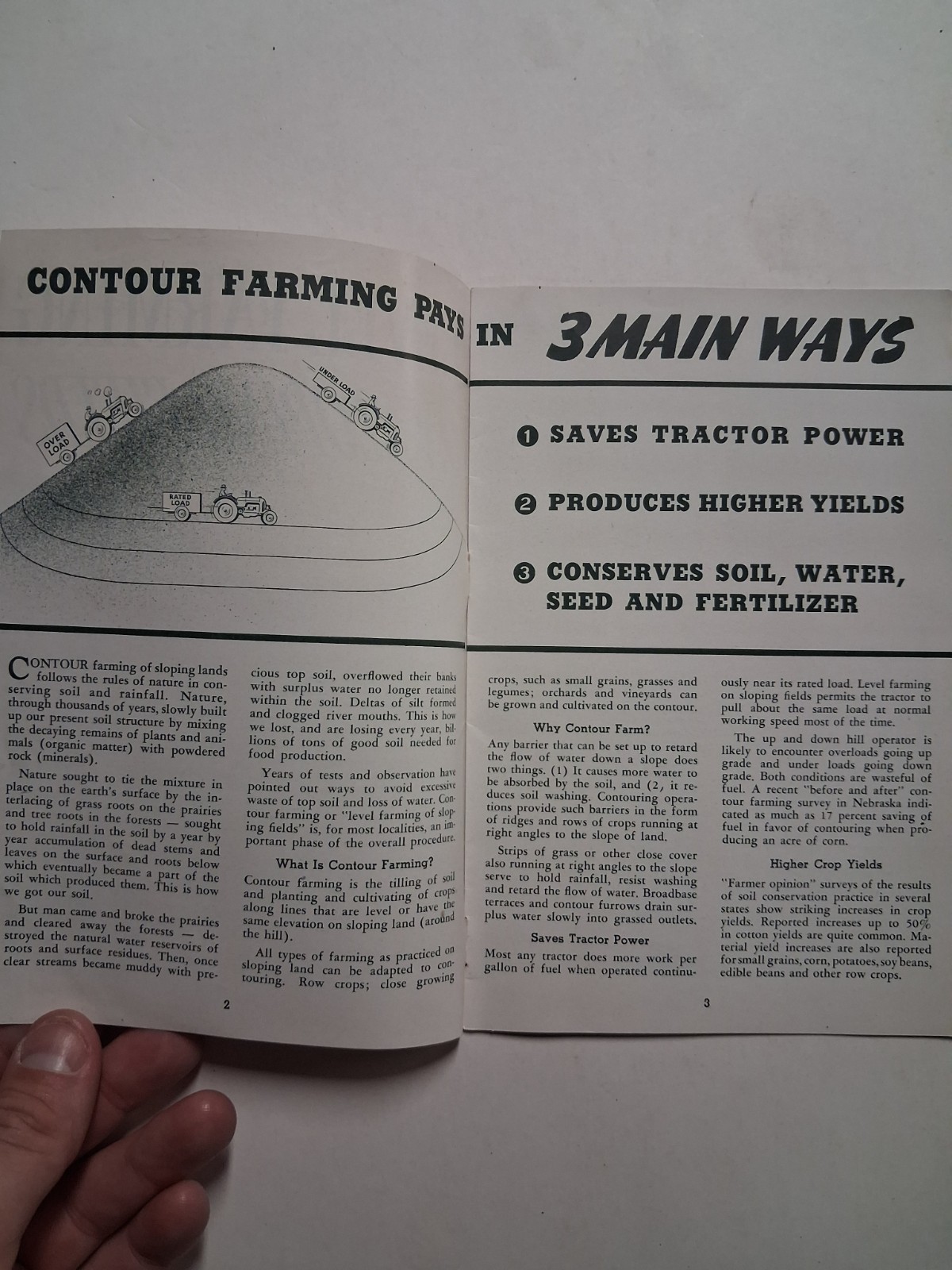 1930s-40s Case Co RACINE WI LEVEL FARMING SLOPING FIELDS Brochure AGRICULTURE